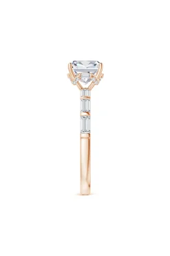 Natori Rings|Orient Express-Orient Express Lab-Grown 14K Gold & Cushion Diamond Solitaire Ring