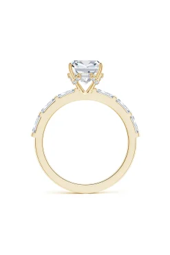 Natori Rings|Orient Express-Orient Express Lab-Grown 14K Gold & Cushion Diamond Solitaire Ring