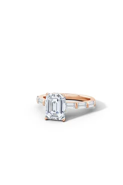 Natori Rings|Orient Express-Orient Express Lab-Grown 14K Gold & Emerald Cut Diamond Solitaire Ring