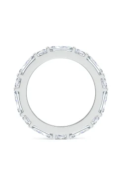 Natori Rings|Orient Express-Orient Express Lab-Grown 14K Gold Baguette & Cushion Diamond Eternity Band