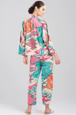 Natori Pajama Sets-Orient Express Mandarin PJ
