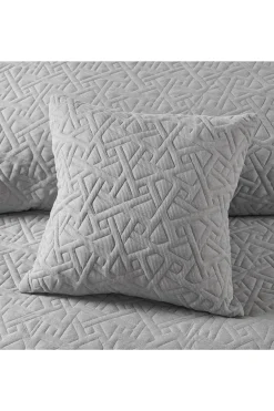 Natori Throw Pillows-Origami Quilt Top Euro Sham