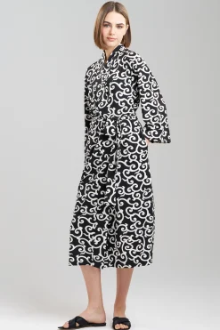 Natori Robes & Kimonos-Ottoman Scroll Robe