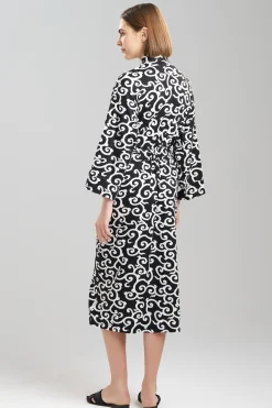 Natori Robes & Kimonos-Ottoman Scroll Robe