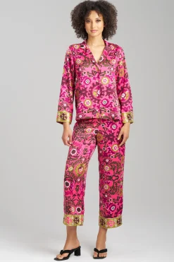 Natori Pajama Sets-Palazzo Notch PJ