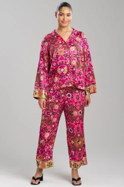Natori Pajama Sets-Palazzo Notch PJ