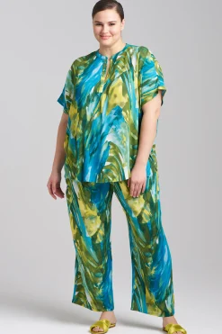 Natori Pajama Sets-Paradise Challis PJ