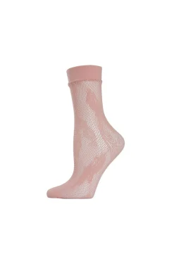 Natori Bridal Accessories|Bridal-Plume Net Crew Socks