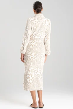 Natori Robes & Kimonos-Plush Leopard Robe