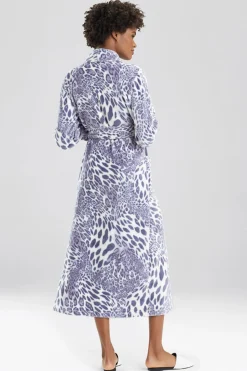 Natori Robes & Kimonos-Plush Leopard Robe