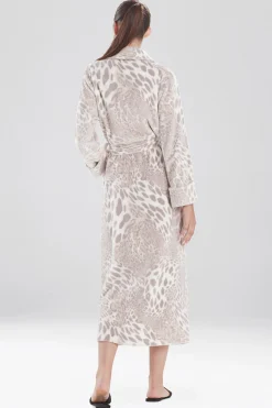Natori Robes & Kimonos-Plush Leopard Robe
