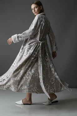Natori Robes & Kimonos-Plush Leopard Robe