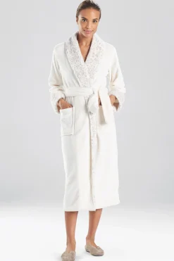 Natori Robes & Kimonos-Plush Lynx Robe