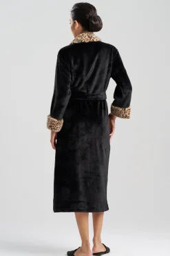 Natori Robes & Kimonos-Plush Lynx Robe
