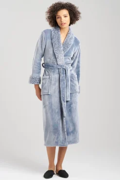 Natori Robes & Kimonos-Plush Lynx Robe