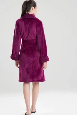 Natori Robes & Kimonos-Plush Sherpa Cozy Robe