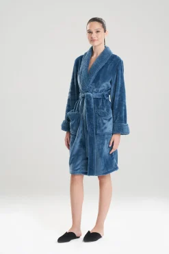 Natori Robes & Kimonos-Plush Sherpa Cozy Robe