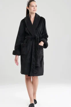 Natori Robes & Kimonos-Plush Sherpa Cozy Robe