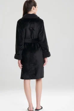 Natori Robes & Kimonos-Plush Sherpa Cozy Robe