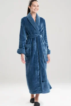 Natori Robes & Kimonos-Plush Sherpa Robe