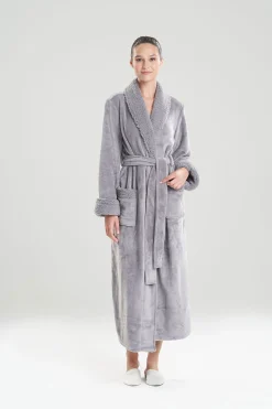 Natori Robes & Kimonos-Plush Sherpa Robe