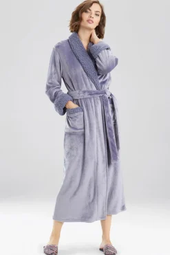Natori Robes & Kimonos-Plush Sherpa Robe
