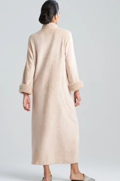 Natori Loungers-Plush Sherpa Zip Lounger