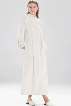 Natori Loungers-Plush Sherpa Zip Lounger