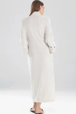 Natori Loungers-Plush Sherpa Zip Lounger