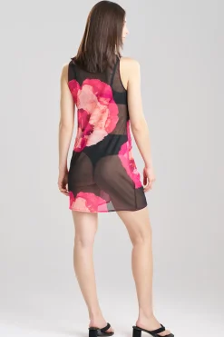 Natori Honeymoon|Beach Dresses-Poppy Sheer Cover-Up Dress