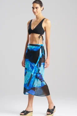 Natori Honeymoon|Pareos-Poppy Sheer Sarong