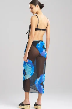 Natori Honeymoon|Pareos-Poppy Sheer Sarong