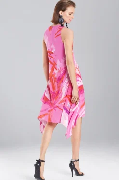Natori Dresses-Prism Handkerchief Hem Dress
