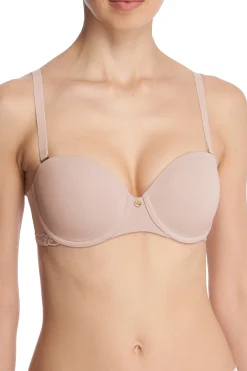 Natori Underwire Bras|Strapless Bras-Pure Luxe Strapless Contour Underwire Bra