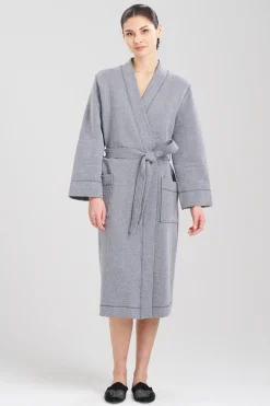 Natori Robes & Kimonos-Quilted Infinity Jacquard Robe