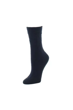 Natori Socks-Rib Knit Texture Socks