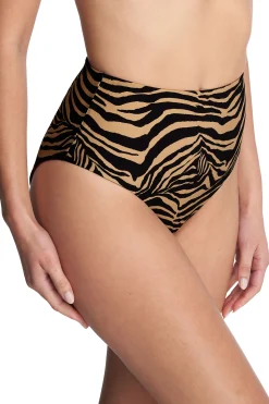 Natori Honeymoon|Two Piece Bikinis-Riviera Reversible High Rise Bikini Bottom