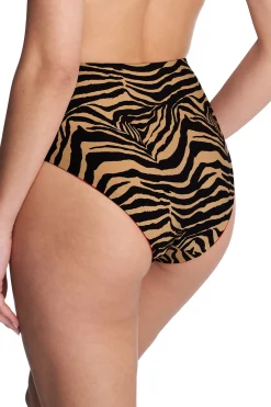 Natori Honeymoon|Two Piece Bikinis-Riviera Reversible High Rise Bikini Bottom
