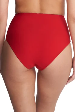 Natori Honeymoon|Two Piece Bikinis-Riviera Reversible High Rise Bikini Bottom