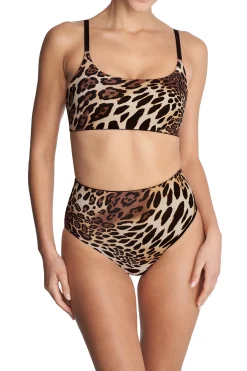 Natori Honeymoon|Two Piece Bikinis-Riviera Reversible High Rise Bikini Bottom