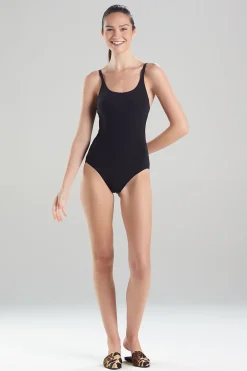 Natori Honeymoon|One Piece Swimsuits-Riviera Reversible One Piece Swimsuit