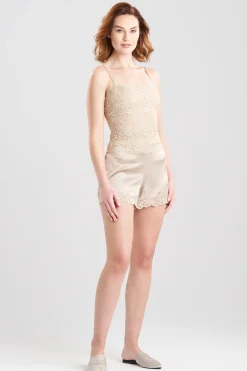 Natori Camis|Pajama Tops-Rose Parfait Allover Lace Cami