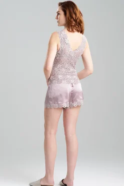 Natori Camis|Pajama Tops-Rose Parfait Allover Lace Tank