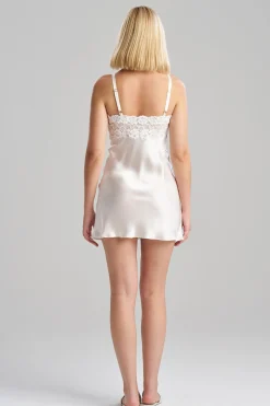 Natori Chemises|Chemises-Rose Parfait Lace Chemise