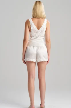Natori Camis|Pajama Tops-Rose Parfait Lace Tank