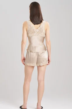 Natori Camis|Pajama Tops-Rose Parfait Lace Tank