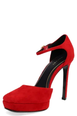 Natori Pumps-Sae Suede Square Toe Platform Pump