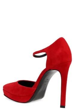 Natori Pumps-Sae Suede Square Toe Platform Pump