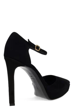 Natori Pumps-Sae Suede Square Toe Platform Pump