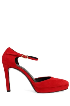 Natori Pumps-Sae Suede Square Toe Platform Pump